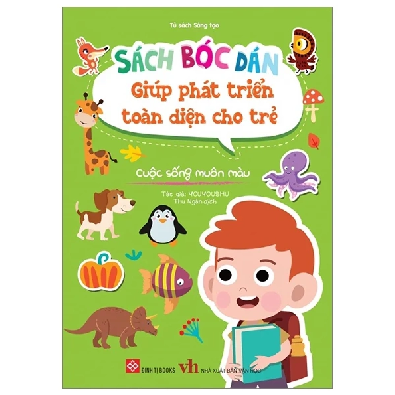 Sách Bóc Dán Giúp Phát Triển Toàn Diện Cho Trẻ - Cuộc Sống Muôn Màu - YOUYOUSHU 306727