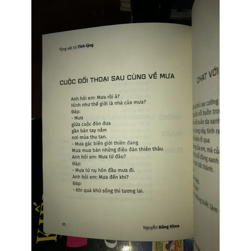 Tặng vật từ tĩnh lặng - Nguyễn Đăng Khoa  1025198