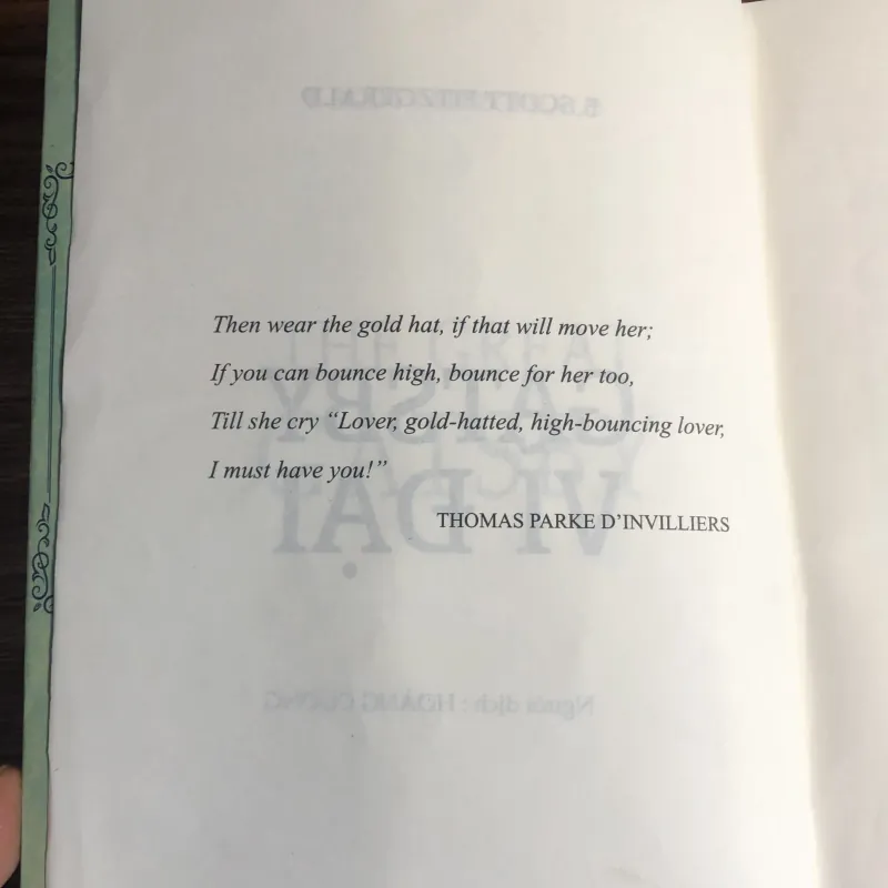 Gatsby vĩ đại- song ngữ Anh Việt 1002303