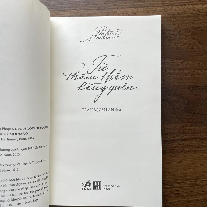 Combo 5 cuốn Patrick Modiano 971778