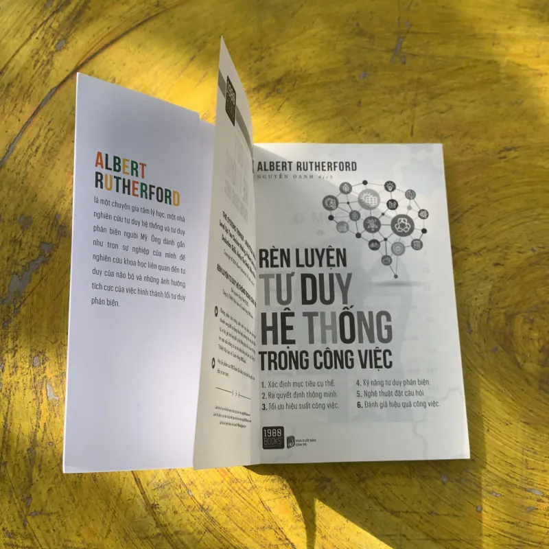 RÈN LUYỆN TƯ DUY HỆ THỐNG TRONG CÔNG VIỆC- ALBERT RUTHERFORD  780440
