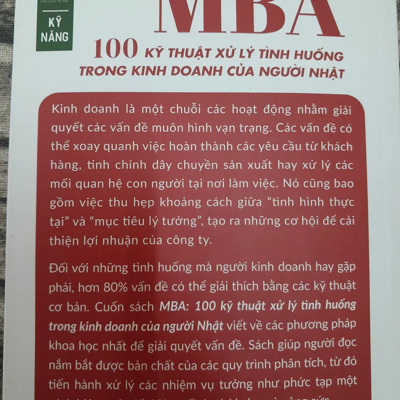 100 kỹ thuật xử lý tình huống kinh doanh của người Nhật 573138