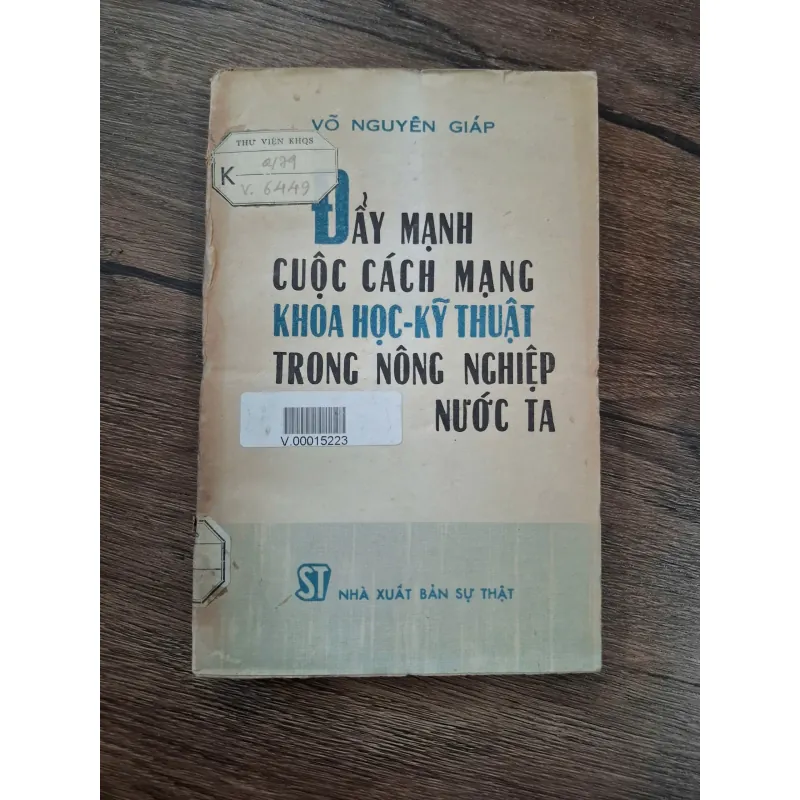 Đẩy Mạnh Cuộc Cách Mạng Khoa Học-Kỹ Thuật Trong Nông Nghiệp Nước Ta 716058