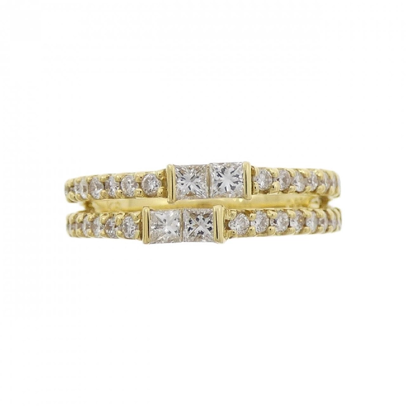 Nhẫn kim cương K18YG 0.61CT 670443