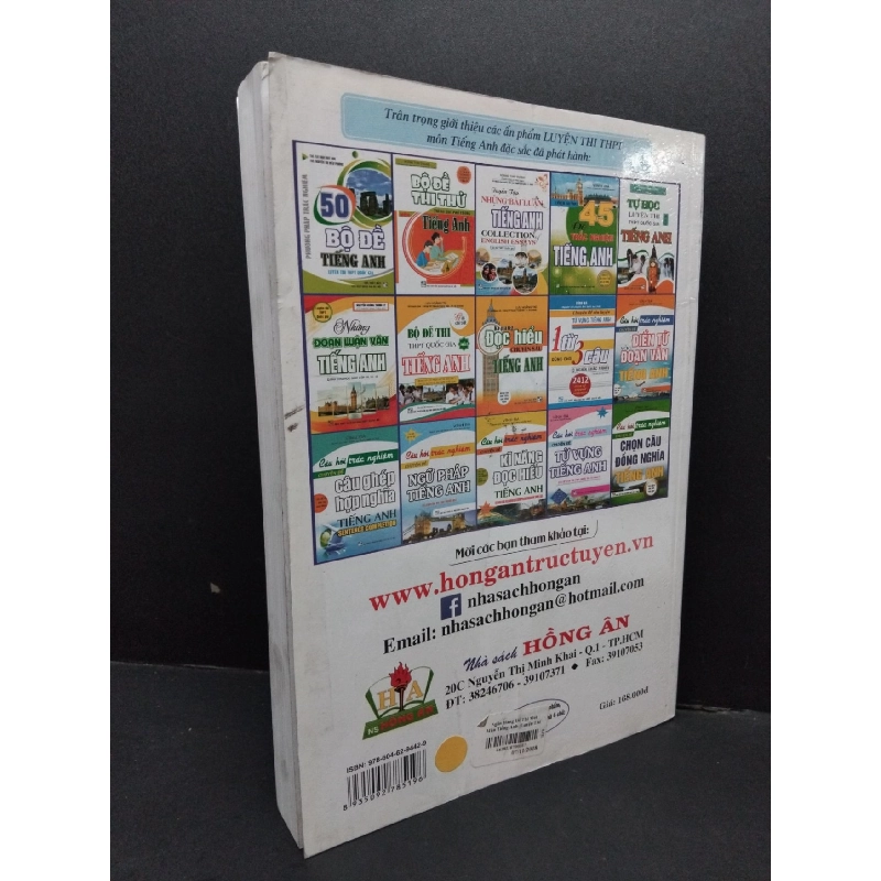 Ngân hàng đề thi mới môn tiếng Anh mới 80% ố nhẹ rách nhẹ bìa 2017 HCM1710 Lưu Hoằng Trí GIÁO TRÌNH, CHUYÊN MÔN 917765