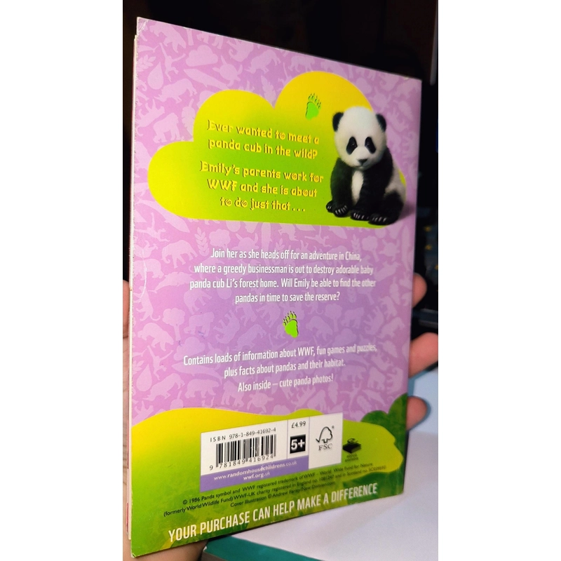 Ngoại văn động vật cho bé - PANDA PLAYTIME (Gâú trúc) (có vết bút bi) 496145