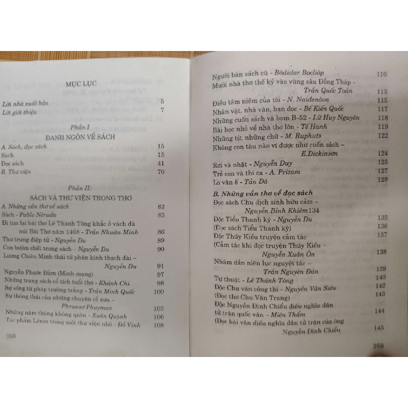 Thơ và danh ngôn về sách - 2003 - 271 trang - VĂN HỌC - ANTQ2911-32 712593