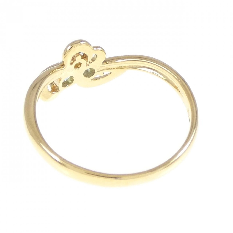 Nhẫn đá màu K18YG 670773