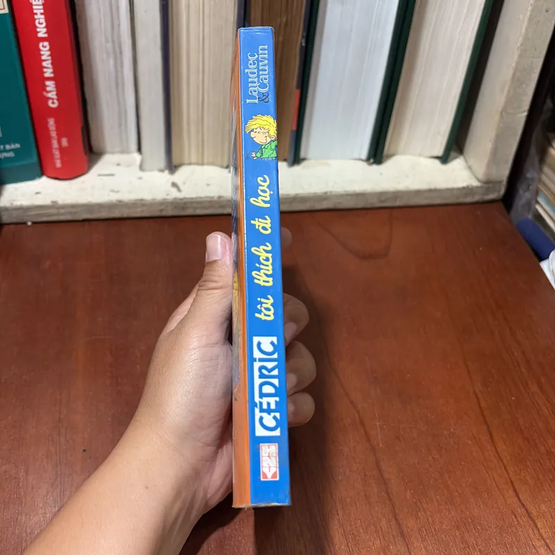 II Sách Thiếu Nhi: CÉDRIC _ Tôi Thích Đi Học - LAUDEC & CAUVIN - 2014 722489