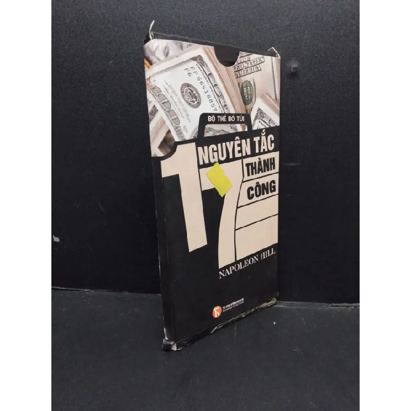[Sách Cũ SCGR] Bộ thẻ bỏ túi nguyên tắc thành công mới 80% bẩn nhẹ rách hộp HCM1008 Napoleon Hill MARKETING KINH DOANH 685443