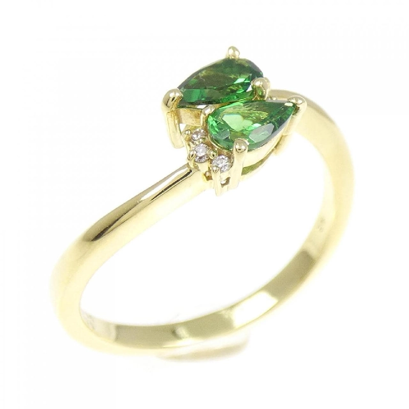 【Sản phẩm mới】Nhẫn Garnet K18YG 0.39CT 673249