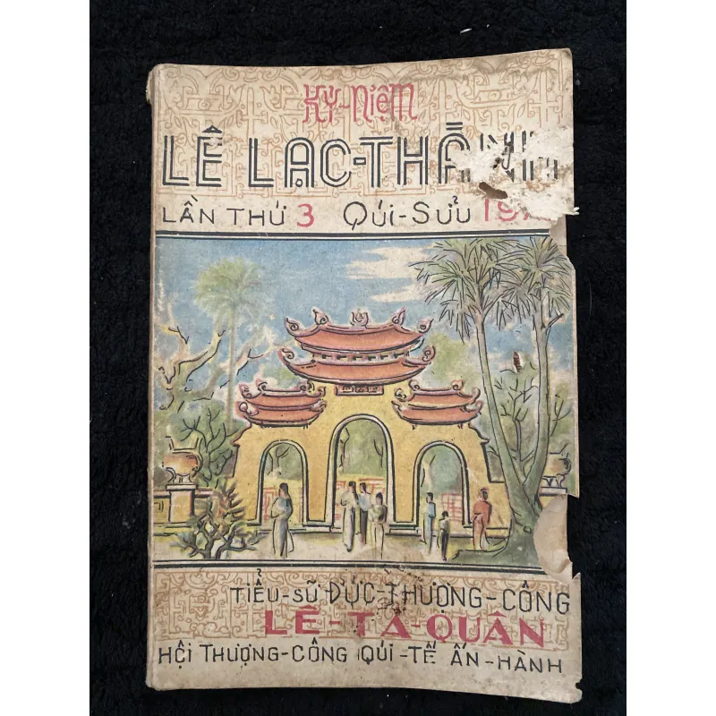 [sách xưa] Kỷ niệm Lễ Lạc Thành lần thứ 3, năm Quý Sửu. 1036737