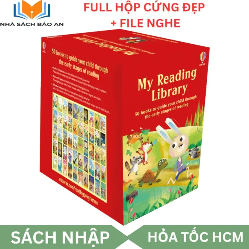 Sách - Usborne my first reading level 2 - Usborne đỏ 50 quyển tặng mp3 1033242