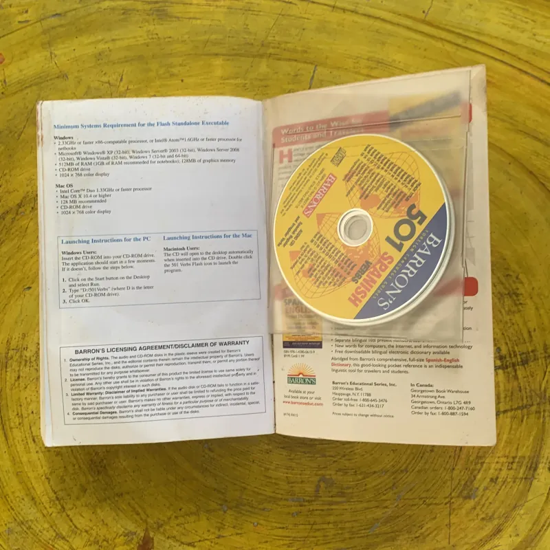 501 SPANISH VERBS - BARRON’S 1029363