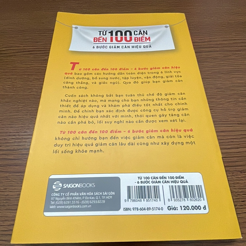 Từ 100 cân đến 100 điểm 6 bước giảm cân hiệu quả Liz Josefsberg 358534