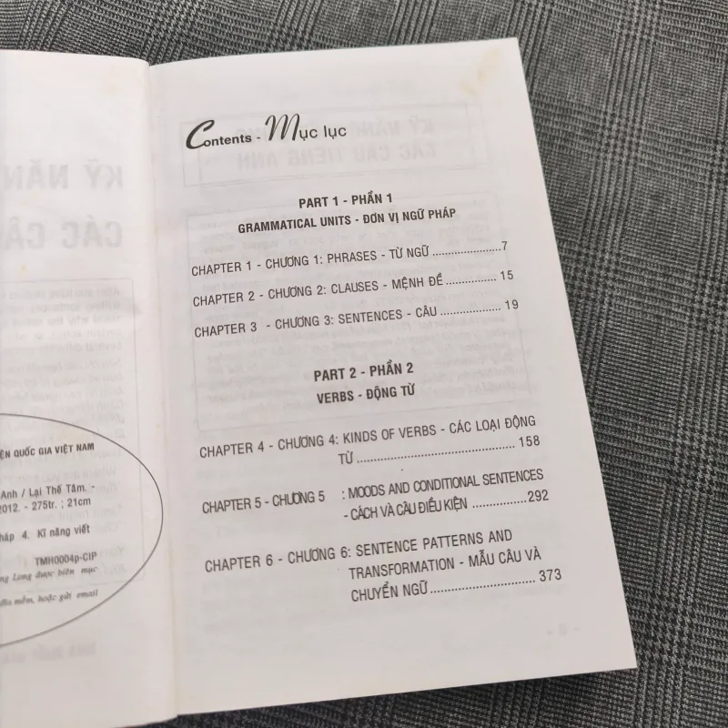 (Song ngữ Anh - Việt) Kỹ năng viết đúng các câu tiếng Anh - Lại Thế Tâm 564675