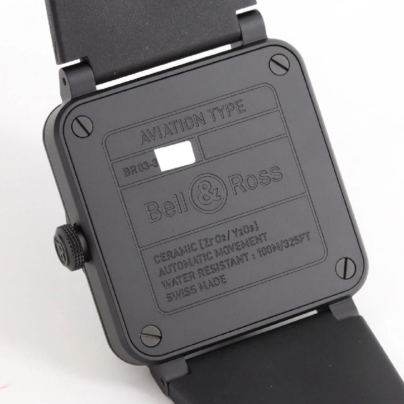 Bell & Ross BR03 Matte Black BR03A-BL-CE/SRB Gốm tự động - Hàng hiệu Chính hãng 883038