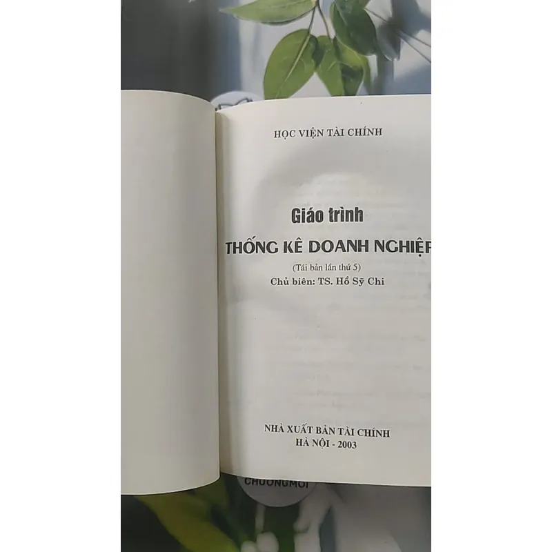 Giáo trình Thống kê Doanh nghiệp - Học viện Tài chính 688500