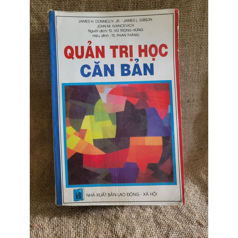 Quản trị học căn bản, sách khổ lớn, xuất bản 2008 306177