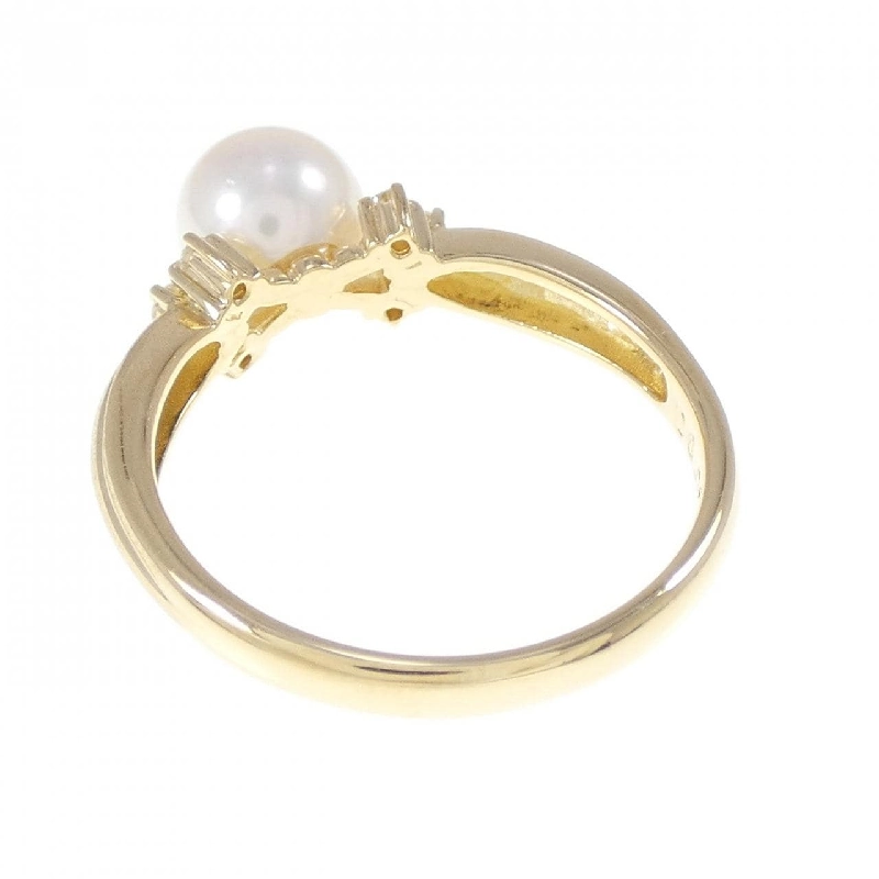 Nhẫn ngọc trai Akoya K18YG 6.5mm 669242