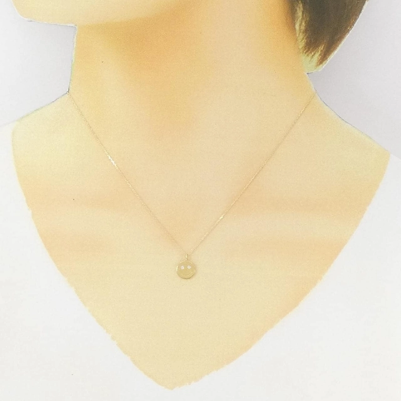 K18YG Dây chuyền kim cương Smile 0.02CT - Hàng hiệu Chính hãng 861901