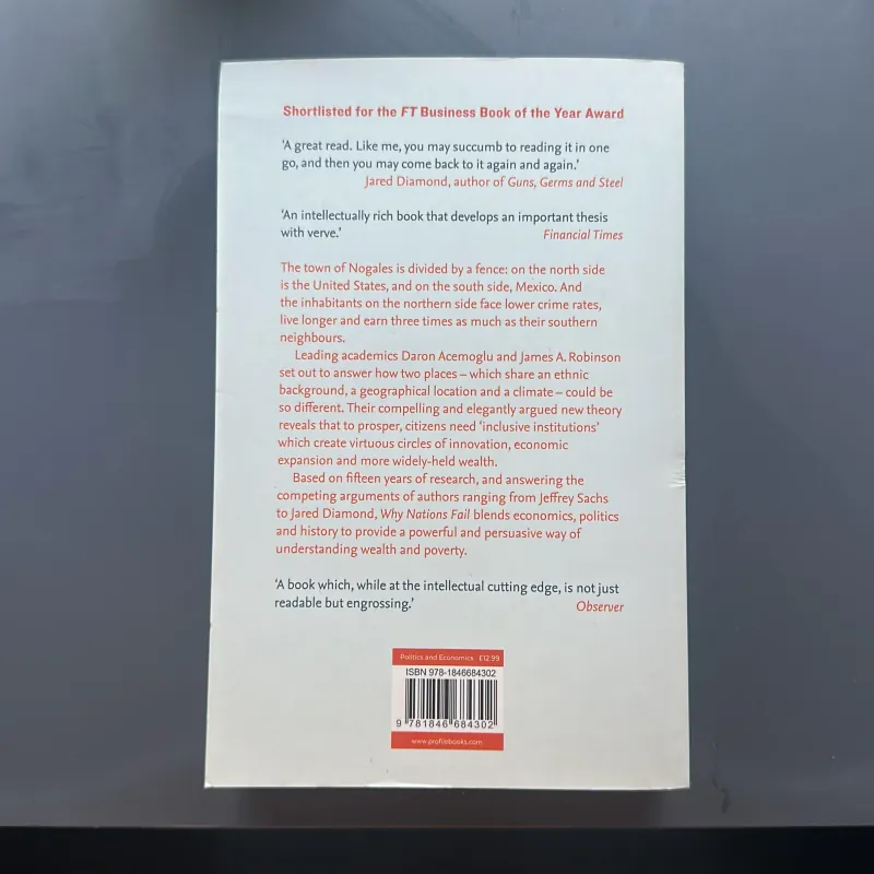 Why Nations Fail - Daron Acemoglu & James A. Robinson 972841