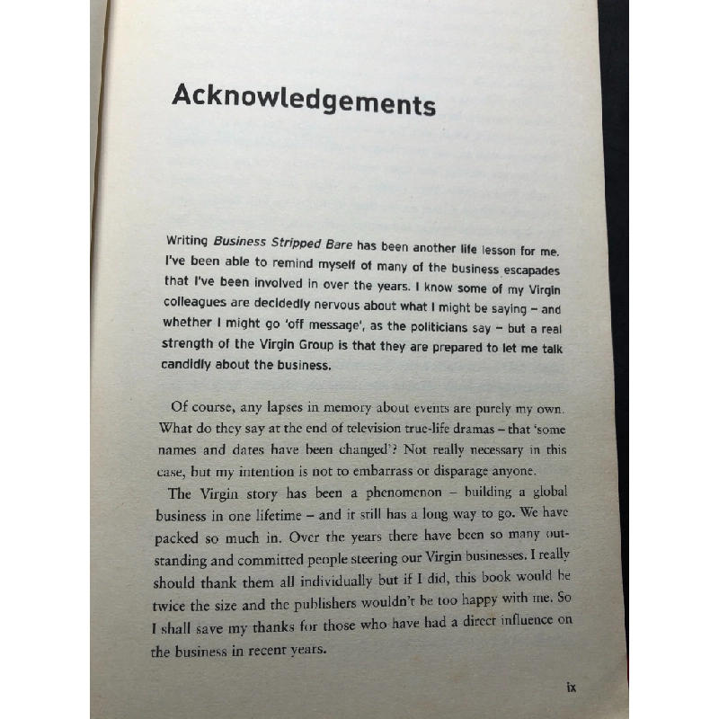 Business Stripped Bare : Adventures of a Global Entrepreneur mới 80% ố bẩn nhẹ Sir Richard Branson HPB1408 NGOẠI VĂN 350486