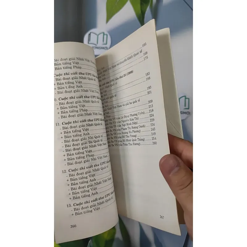 [MIỄN PHÍ BỌC SÁCH] [XƯA] Những bức thư đoạt giải UPU (1986-1999) (1999) - Bưu Điện 798369