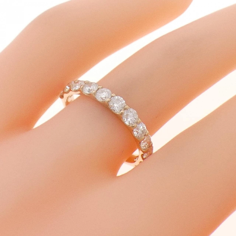 Nhẫn kim cương K18PG Half Eternity 1.00CT - Hàng hiệu Chính hãng 849043