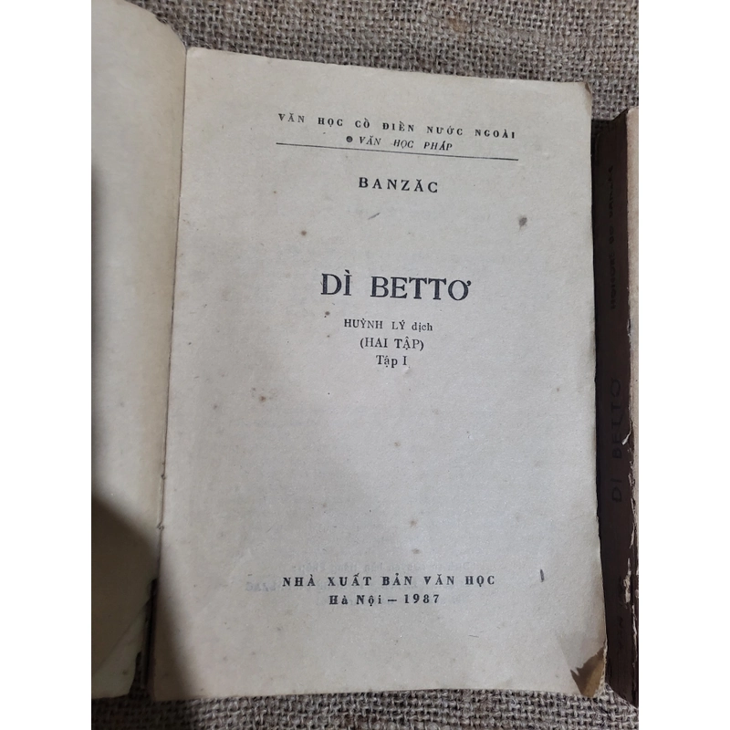 Di Betttơ (Dì Bette)_ Balzac_ Huỳnh Lý dịch 301517