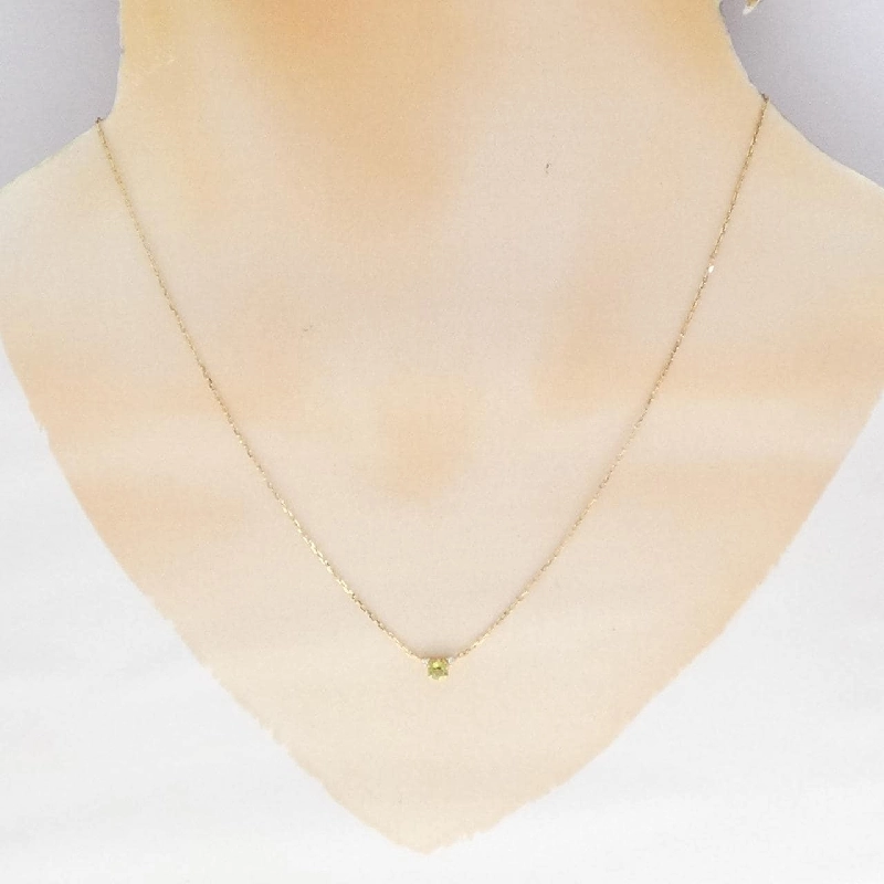 K18YG Peridot Necklace - Hàng hiệu Authentic 857055