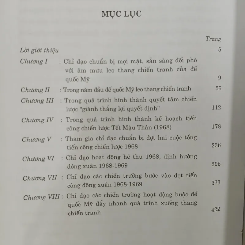 TỔNG TƯ LỆNH VÕ NGUYÊN GIÁP TRONG NHỮNG NĂM ĐẾ QUỐC MỸ LEO THANG CHIẾN TRANH (1965-1969)  564772