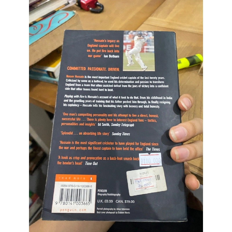 Playing with Fire - Nasser Hussain 541273