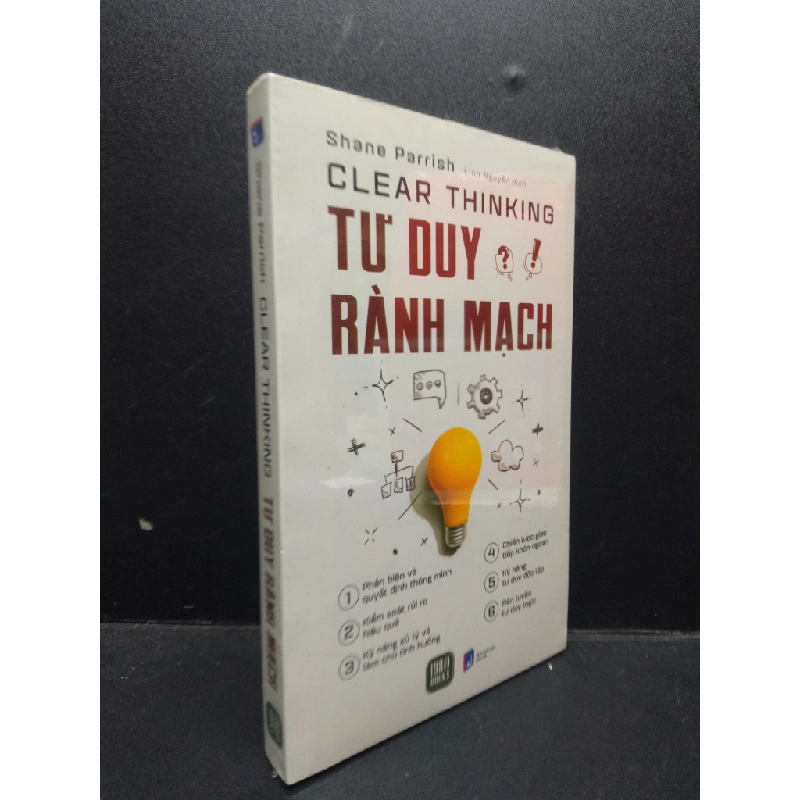 Đọc sách cùng PK - Sách Clear Thinking Tư duy rành mạch Shane Parrish mới 100% 2003 tư duy - 1980s 260730