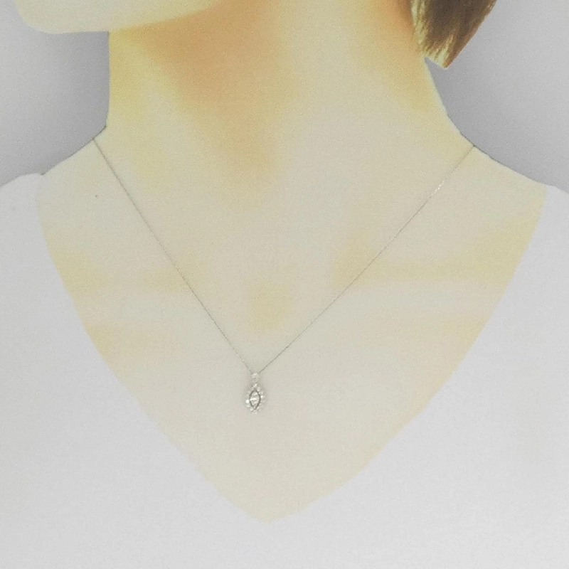 Dây chuyền kim cương PT900/PT850 0.35CT - Hàng hiệu Authentic 862032