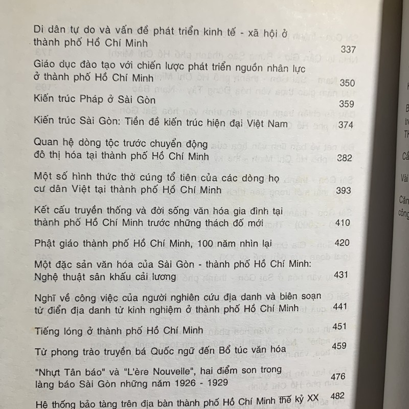 Sài Gòn-TP.HCM Những vấn đề lịch sử-văn hoá- Nguyễn Thế Nghĩa& Lê Hồng Liêm 187531