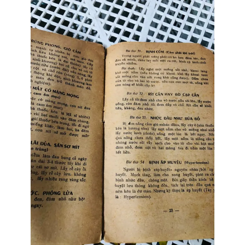 CÁC PHƯƠNG THUỐC GIA TRUYỀN RẤT QUÝ ĐÃ ĐƯỢC KINH NGHIỆM LÂU NĂM  1974 799113