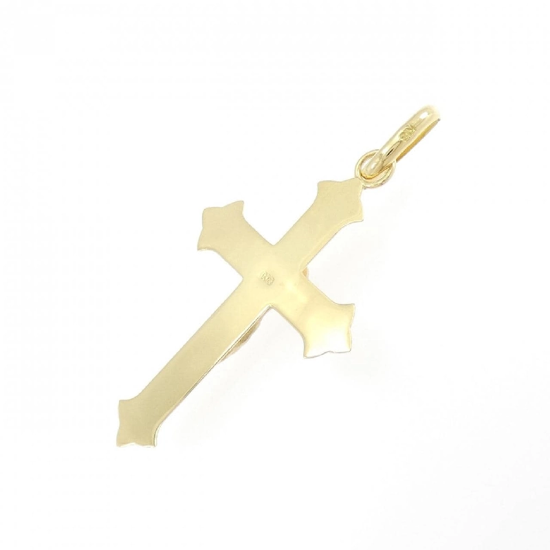 K18YG Mặt dây chuyền hình chữ thập - Hàng hiệu Chính hãng 865943