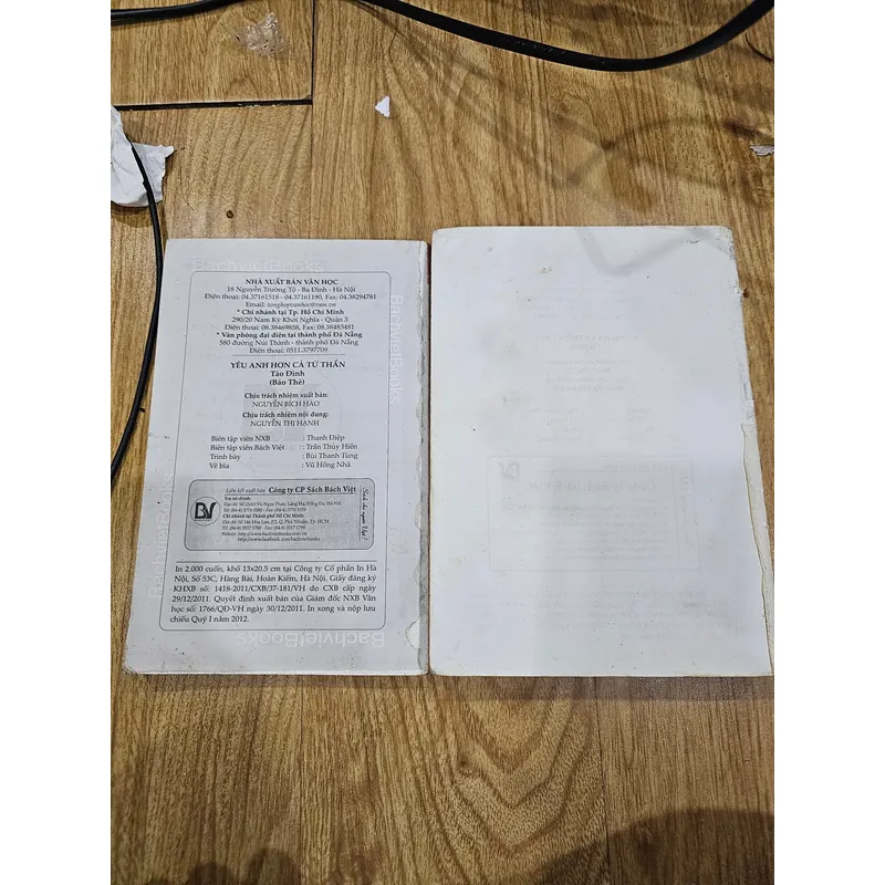2q Yêu anh hơn cả tử thần và Hồng hạnh thổn thức (mất bìa,  đủ nội dung )
 723275
