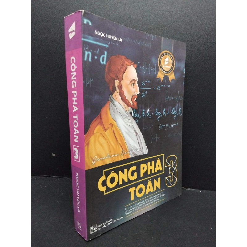 Công phá toán 3 mới 80% ố có viết trang đầu 2018 HCM2608 Ngọc Huyền LB GIÁO TRÌNH, CHUYÊN MÔN 247060