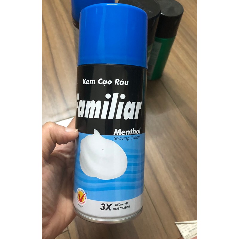 Kem bọt cạo râu Familiar 275gr- hương bạc hà 147143