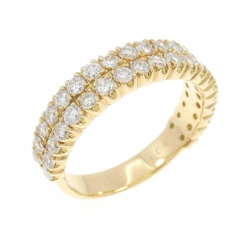 Nhẫn kim cương K18YG 1.04CT 672266