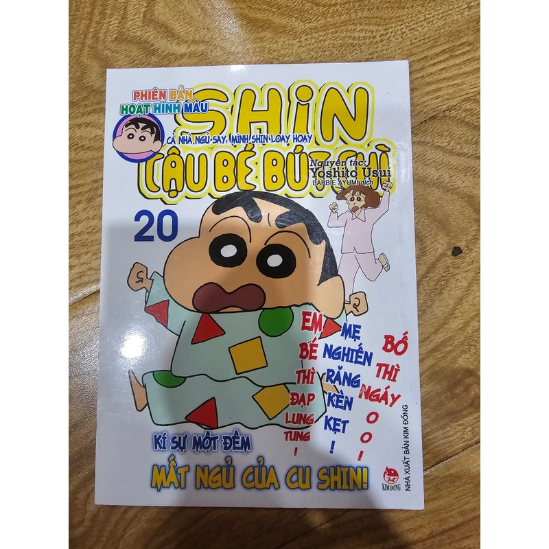 Phiên bản hoạt hình màu - Shin cậu bé bút chì tập 20 444023