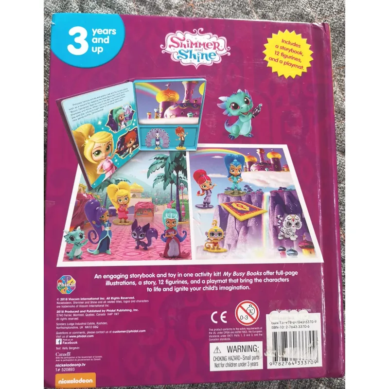 MY BUSY BOOK - SHIMMER AND SHINE 993530