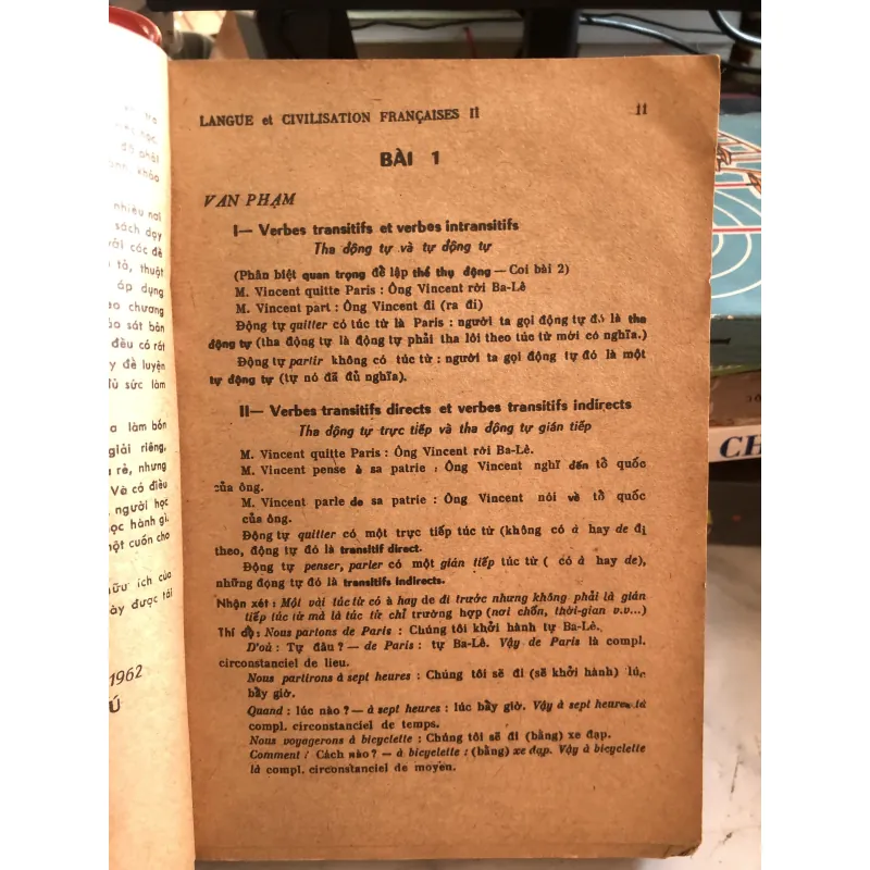 Bài học về ngôn ngữ và văn minh Pháp II 1029108