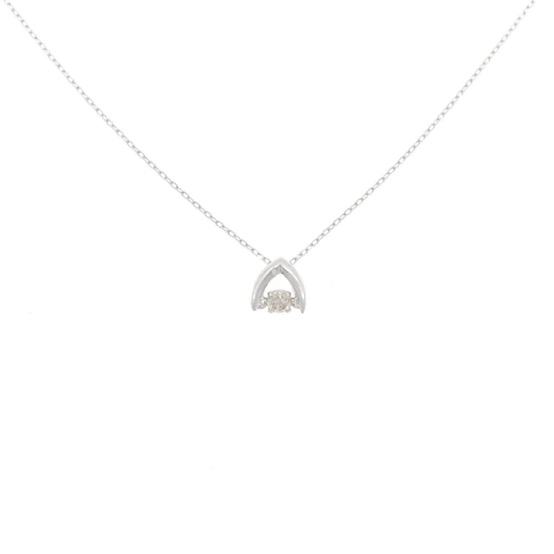 Dây chuyền kim cương K18WG 0.05CT - Hàng hiệu Chính hãng 860526