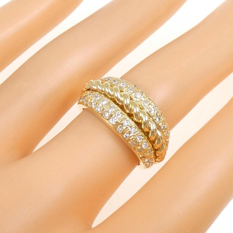 Nhẫn kim cương K18YG 0.51CT - Hàng hiệu chính hãng 851087