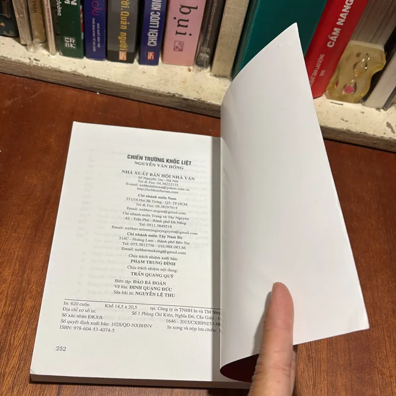 II Ký: Chiến Trường Khốc Liệt - Nguyễn Văn Hồng - 2015 786183