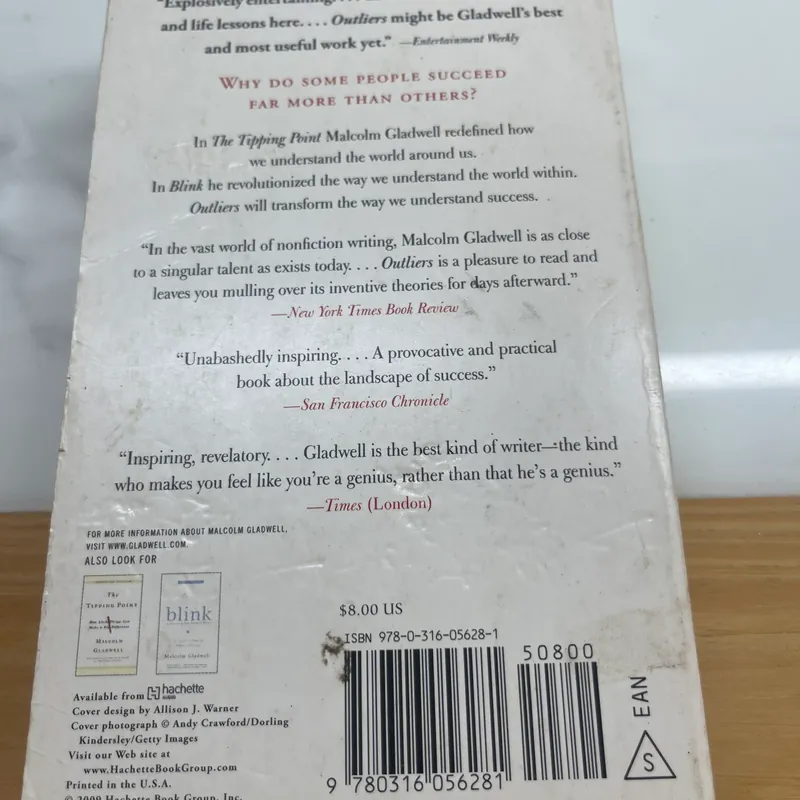 Outliers The story of success Malcolm Gladwell 564586