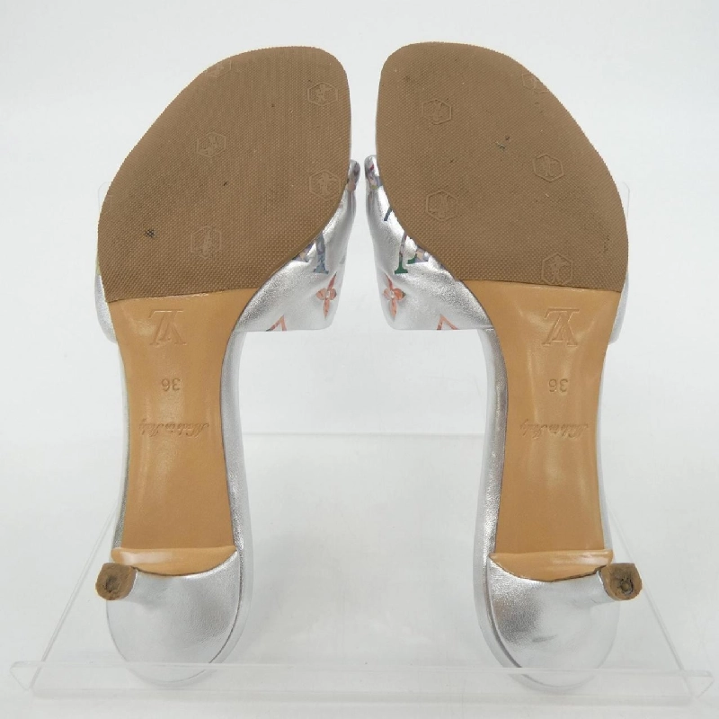 Giày sandal da cừu kim loại LOUIS VUITTON - Hàng hiệu Authentic 830381